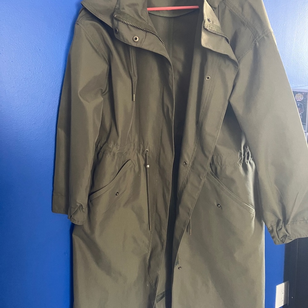 Gap green parka.